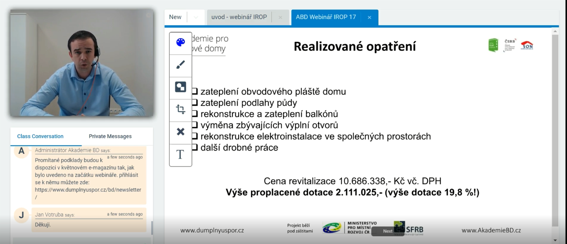 Jak se na schůzi schvaluje revitalizace bytového domu?